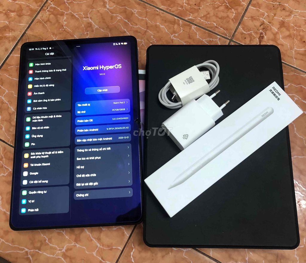Xiaomi Redmi Pad 2 - 6/128GB, Kèm Bút, Giá Tốt. Mua bán Máy tính bảng tại Quận Hà Đông Hà Nội được đăng bởi Minh Thi hình 1