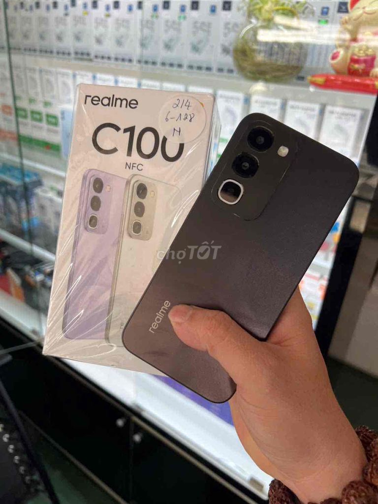 Realme C100 NFC  Đen Pin 8000mAh. Mua bán Điện thoại tại Thị xã Long Mỹ Hậu Giang được đăng bởi HỮU TRÍ SOTRE hình 1