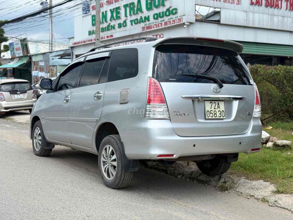 Toyota Innova 2009 G máy zin xe gia đình. Mua bán Ô tô tại Thị xã Bến Cát Bình Dương được đăng bởi Thành Vinh hình 4
