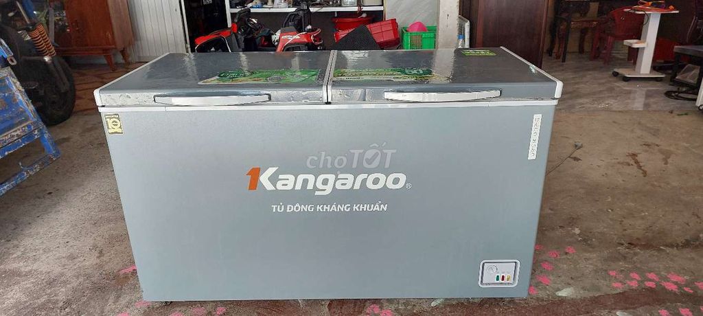Tủ đông Kangaroo 430L Xám. Mua bán Tủ lạnh tại Thành phố Vĩnh Long Vĩnh Long được đăng bởi minh hình 1