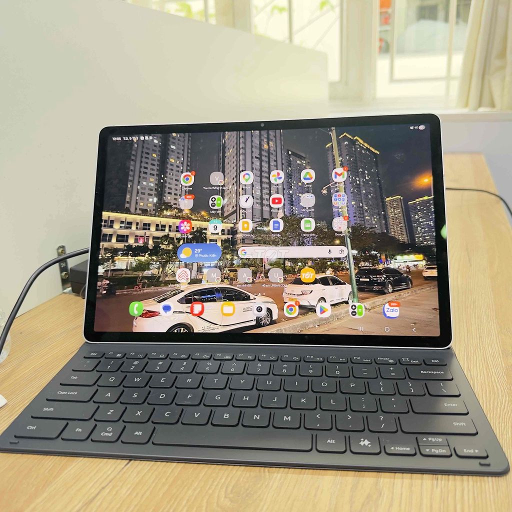 Samsung Tab S10+ Bạc tgdd Đã sử dụng còn mới 99%. Mua bán Máy tính bảng tại Quận 7 Tp Hồ Chí Minh được đăng bởi Phi papa hình 1