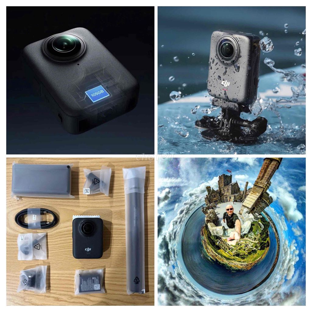 Camera Máy quay DJI Osmo 360 độ. Mua bán Máy ảnh, Máy quay tại Quận Hải Châu Đà Nẵng được đăng bởi Minh Phạm hình 1