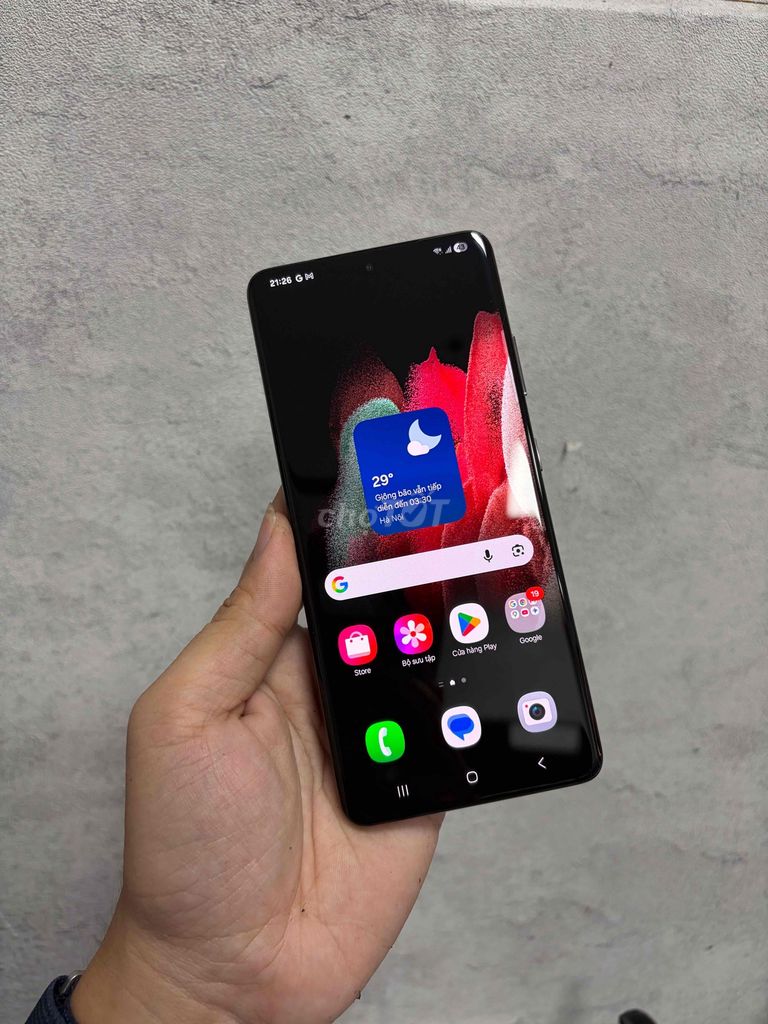 Samsung S21 Ultra 5G 12GB/256GB Đen. Mua bán Điện thoại tại Quận Ninh Kiều Cần Thơ được đăng bởi LINH APPLE hình 1