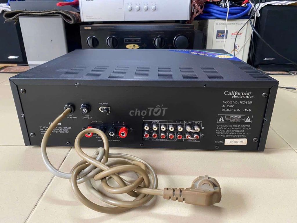 ❤️❤️ Ampli Karaoke California PRO-828R (98%- USA ). Mua bán Tivi, Âm thanh tại Quận Gò Vấp Tp Hồ Chí Minh được đăng bởi AUDIO GOLD Mr DŨNG hình 6