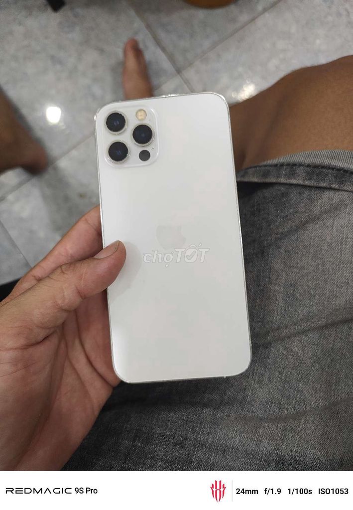 Apple iPhone 12 Pro 128GB Trắng Đã sử dụng. Mua bán Điện thoại tại Huyện Hóc Môn Tp Hồ Chí Minh được đăng bởi nokia hình 1