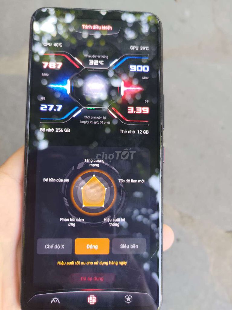ROG Phone 6 12GB/256GB Đen. Mua bán Điện thoại tại Thành phố Thủ Đức Tp Hồ Chí Minh được đăng bởi Tông hình 1
