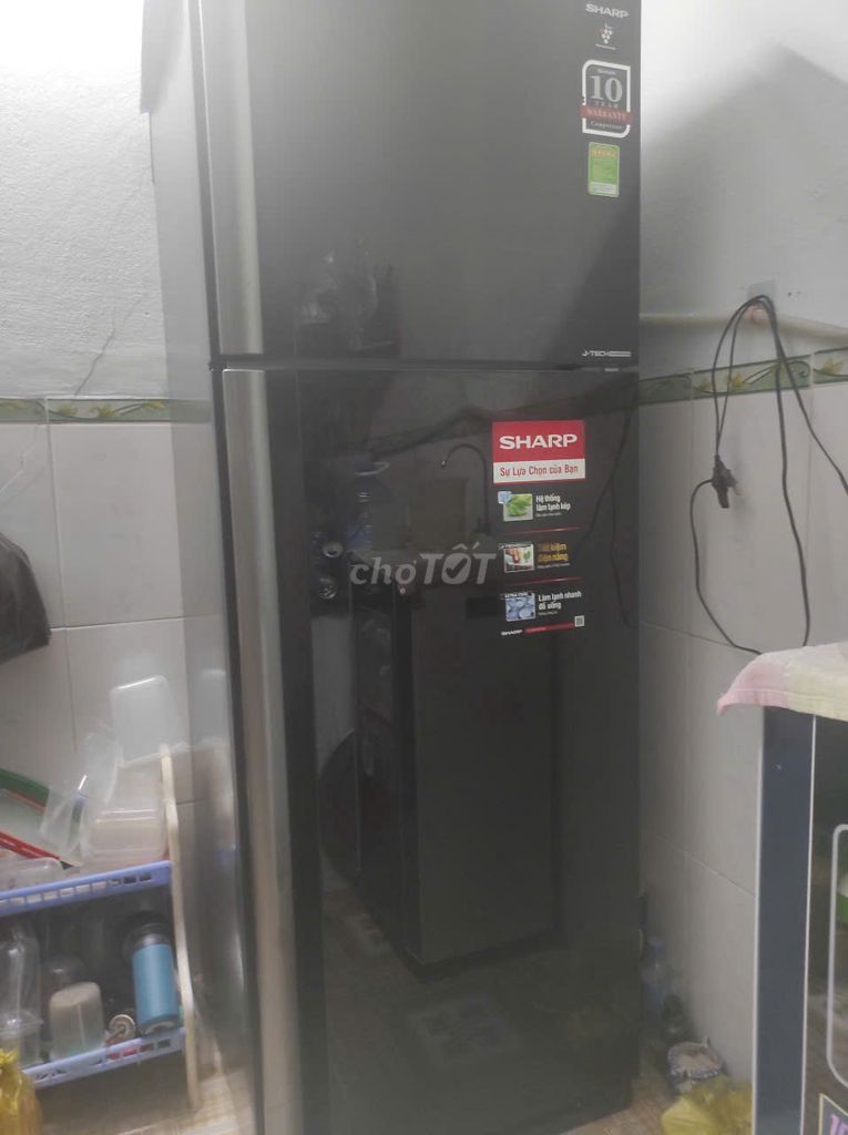 Tủ lạnh Sharp SJ-XP430PG-BK 428 lít. Mua bán Tủ lạnh tại Thành phố Qui Nhơn Bình Định được đăng bởi huynhnhu hình 1