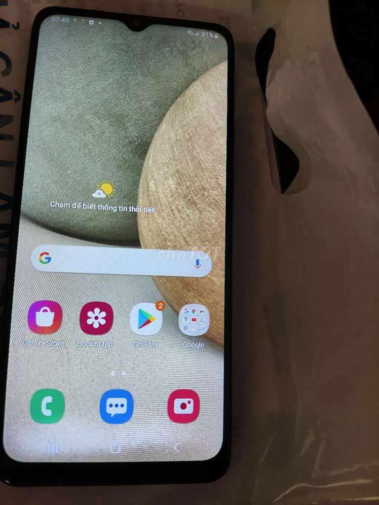 Samsung A12 128GB Đen. Mua bán Điện thoại tại Quận Cẩm Lệ Đà Nẵng được đăng bởi anh hình 1