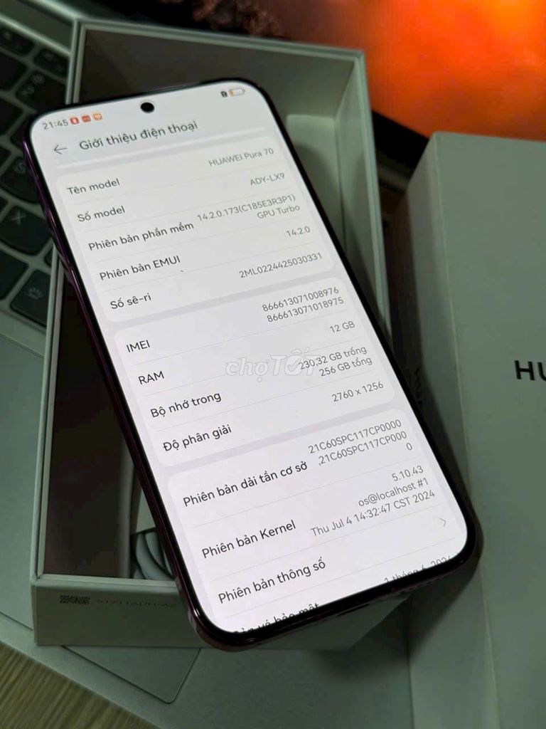 Huawei pura 70 quốc tế