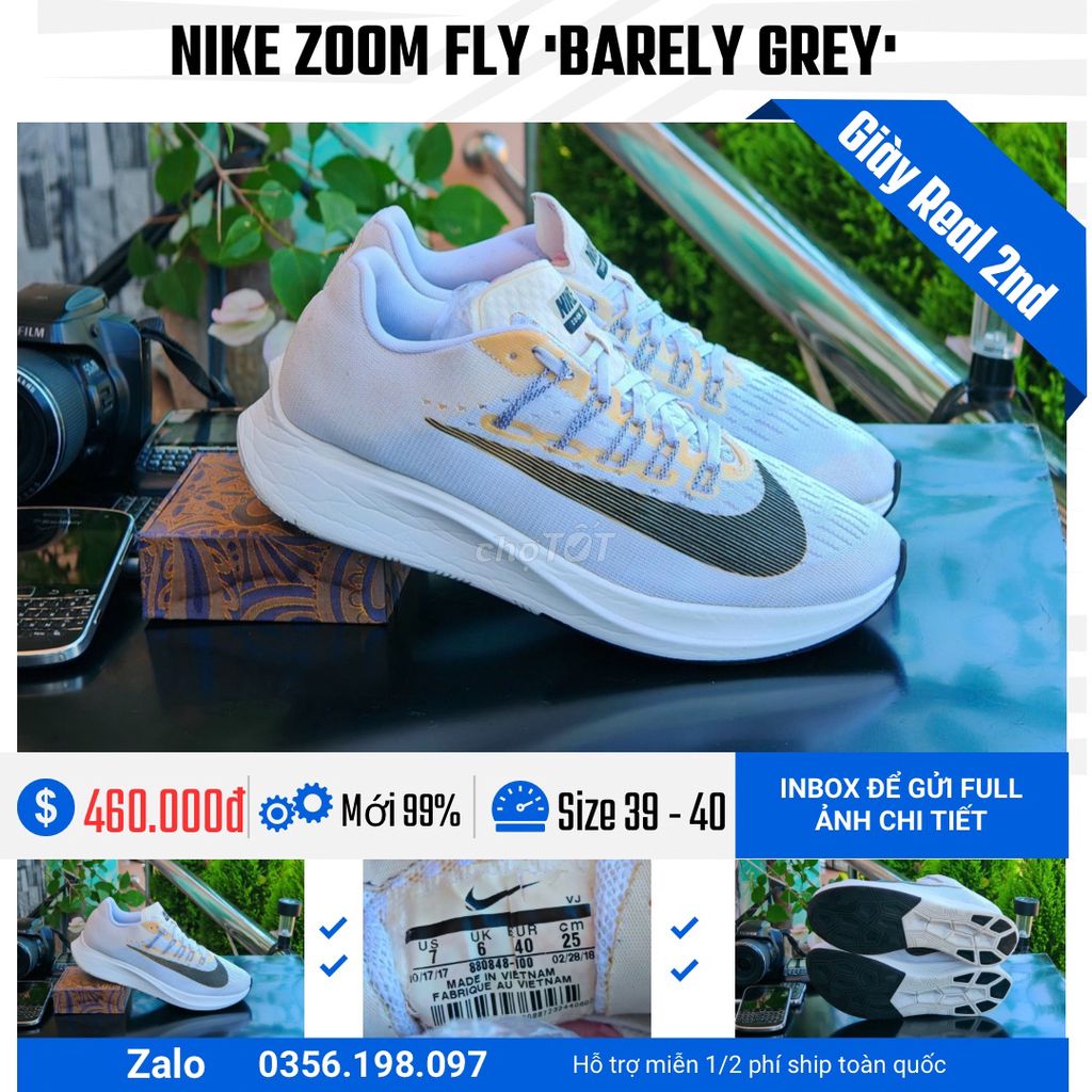 [CHÍNH HÃNG] [Mới 99%] Giày chạy bộ Nike Zoom Fly. Mua bán Giày dép tại Quận Ngô Quyền Hải Phòng được đăng bởi chú CÔNG AN bán giày CHÍNH HÃNG hình 1