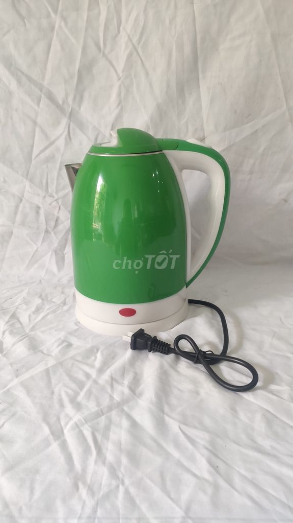 ẤM ĐIỆN SIÊU TỐC MÀU 2 LỚP VỎ NHỰA CAO CẤP. Mua bán Bếp, lò, đồ điện nhà bếp tại Quận Bình Tân Tp Hồ Chí Minh được đăng bởi CÔNG TY TNHH SX TM MẮT VÀNG hình 1