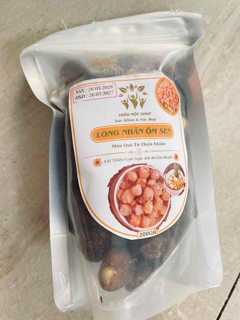 Thảo Mộc Shop Long nhãn ôm sen 200gr. Mua bán Đồ ăn, thực phẩm và các loại khác tại Quận 12 Tp Hồ Chí Minh được đăng bởi chuyên pass đồ mới  hình 1