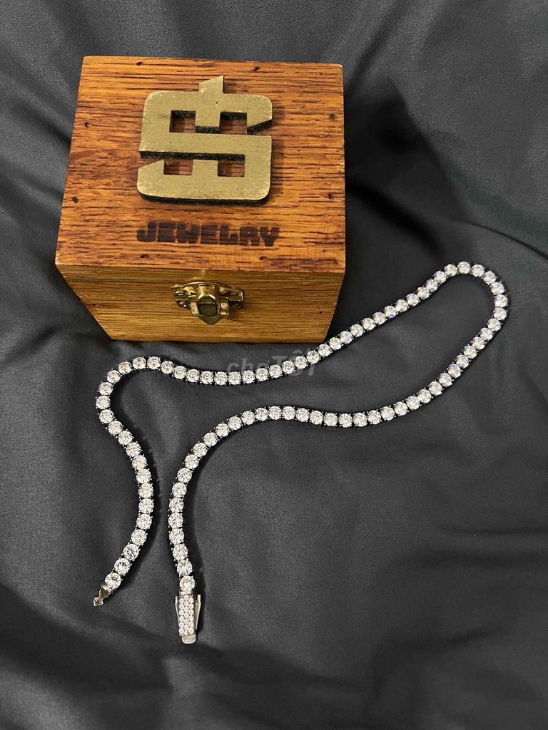 Dây chuyền Tennis 5ly Saigon Hiphop Jewelry. Mua bán Phụ kiện thời trang khác tại Quận Gò Vấp Tp Hồ Chí Minh được đăng bởi Thanh Nguyên Nguyễn Khoa hình 1