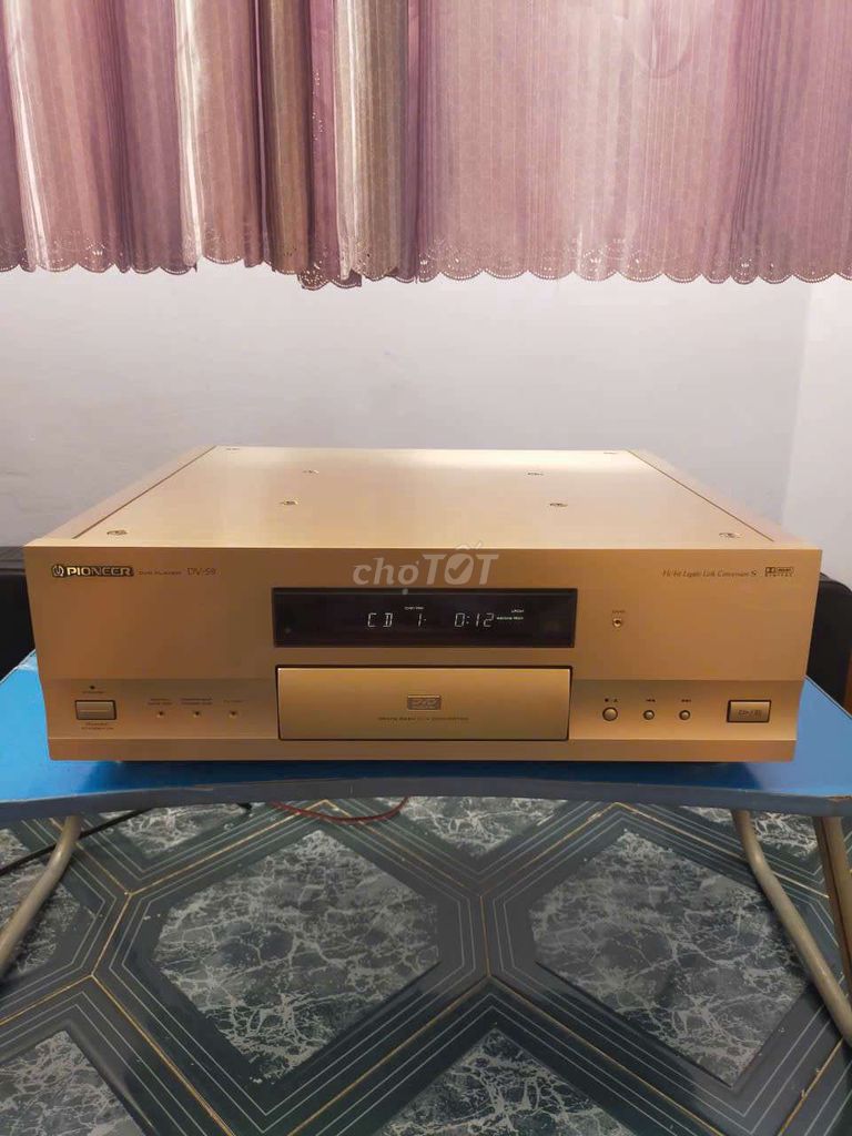 Đầu CD/DVD Pioneer DV-S9 Vàng gold. Mua bán Tivi, Âm thanh tại Quận 6 Tp Hồ Chí Minh được đăng bởi Trí Huỳnh  hình 1