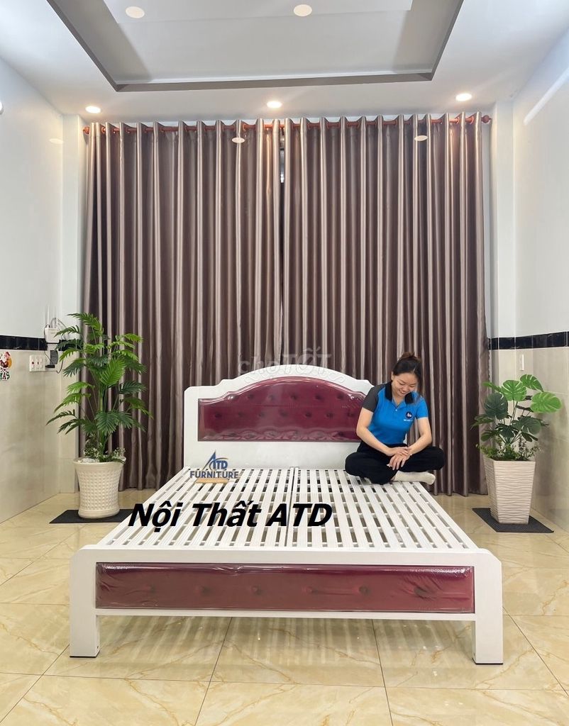  Giường Sắt~Giường Sắt~Giường Sắt~Giường Sắt~. Mua bán Giường, chăn ga gối nệm tại Huyện Cần Giuộc Long An được đăng bởi  nội thất hcm hình 1
