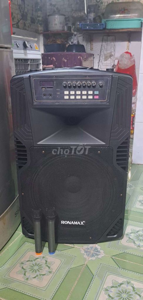 Loa kéo RONAMAX bass 50 kèm 2mic hát hay giá 1tr1. Mua bán Tivi, Âm thanh tại Huyện Bình Chánh Tp Hồ Chí Minh được đăng bởi bán tại nhà ko ship ạ hình 1