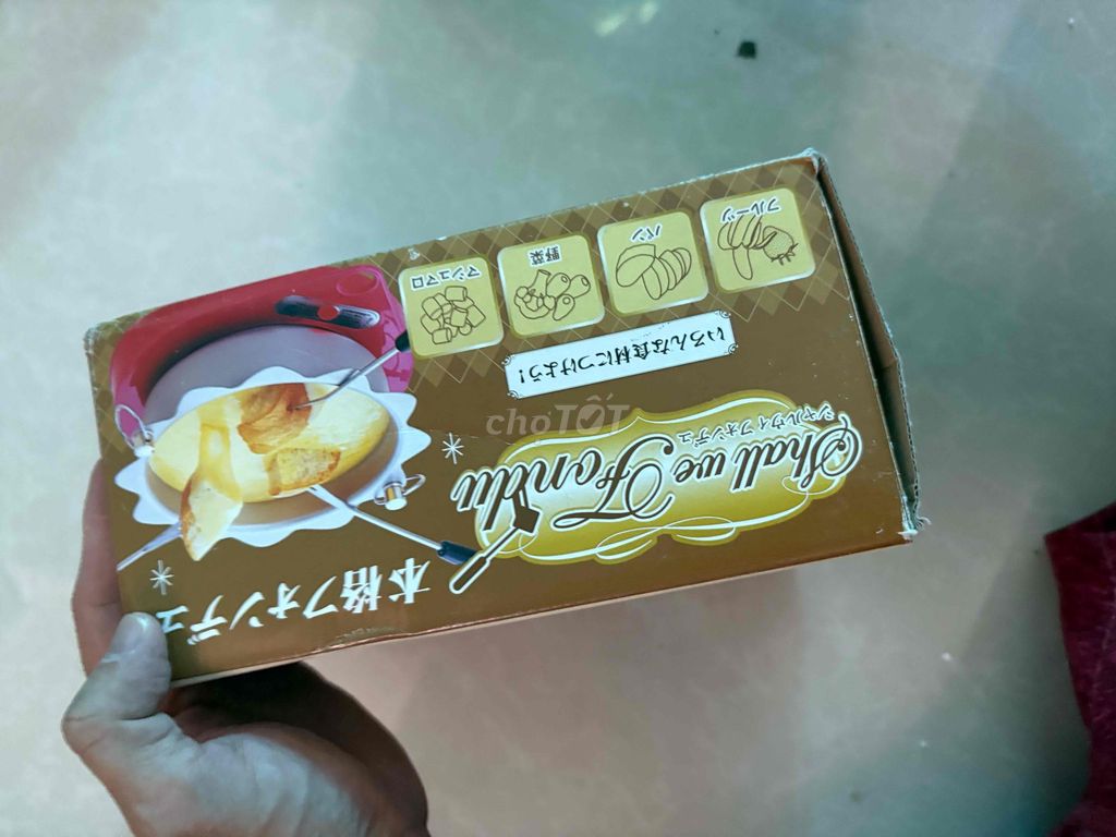 Máy làm Fondue Shall we Fondue Hồng. Mua bán Bếp, lò, đồ điện nhà bếp tại Quận Bình Thuỷ Cần Thơ được đăng bởi Khôi Nguyên hình 1
