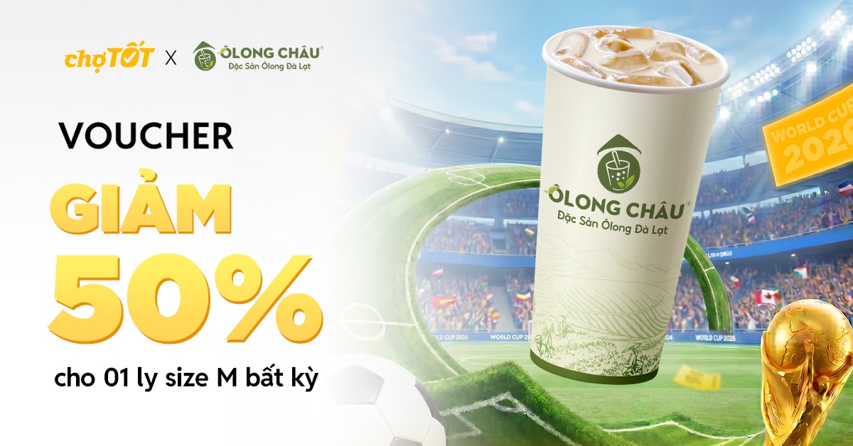 GIẢM NGAY 50% 1 Ly size M bất kỳ
