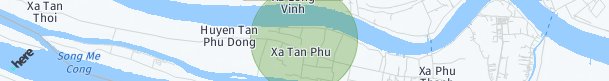 Đất Nền 400m2(8x50) MT Xe Hơi Xã Tân Phú