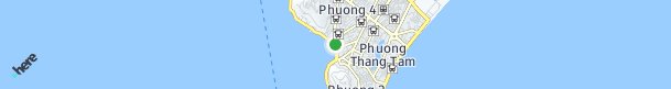 Đất thổ cư 108m2 (6x18)MT Bùi Thị Xuân TT Long Hải