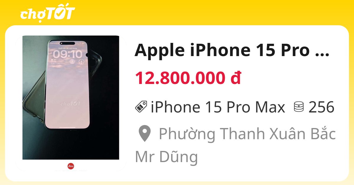 Apple IPhone 15 Pro Max 256GB en 134623075