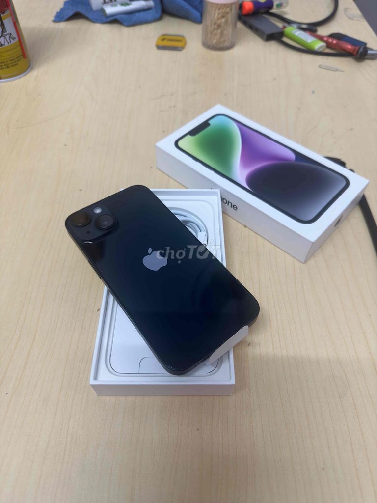 Iphone 14 128gb Đen Qte Esim new active on