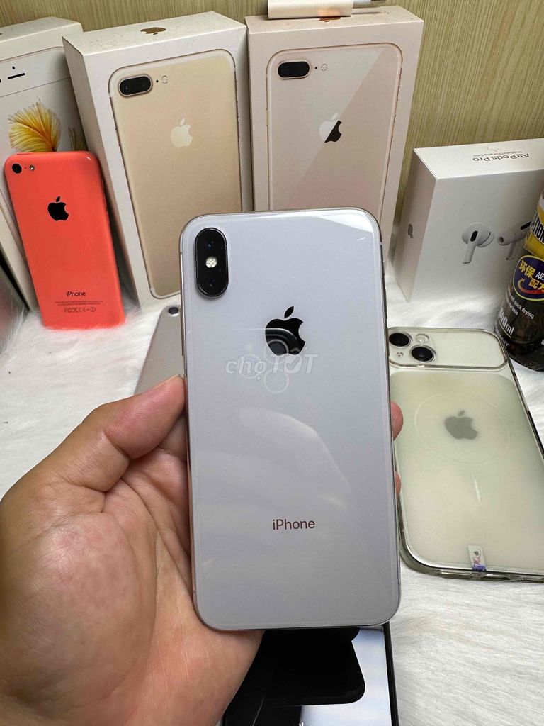 iPhone X 64GB Trắng pin 100. Mua bán Điện thoại tại Huyện Gò Công Tây Tiền Giang được đăng bởi Điện Thoại Giá Rẻ hình 1