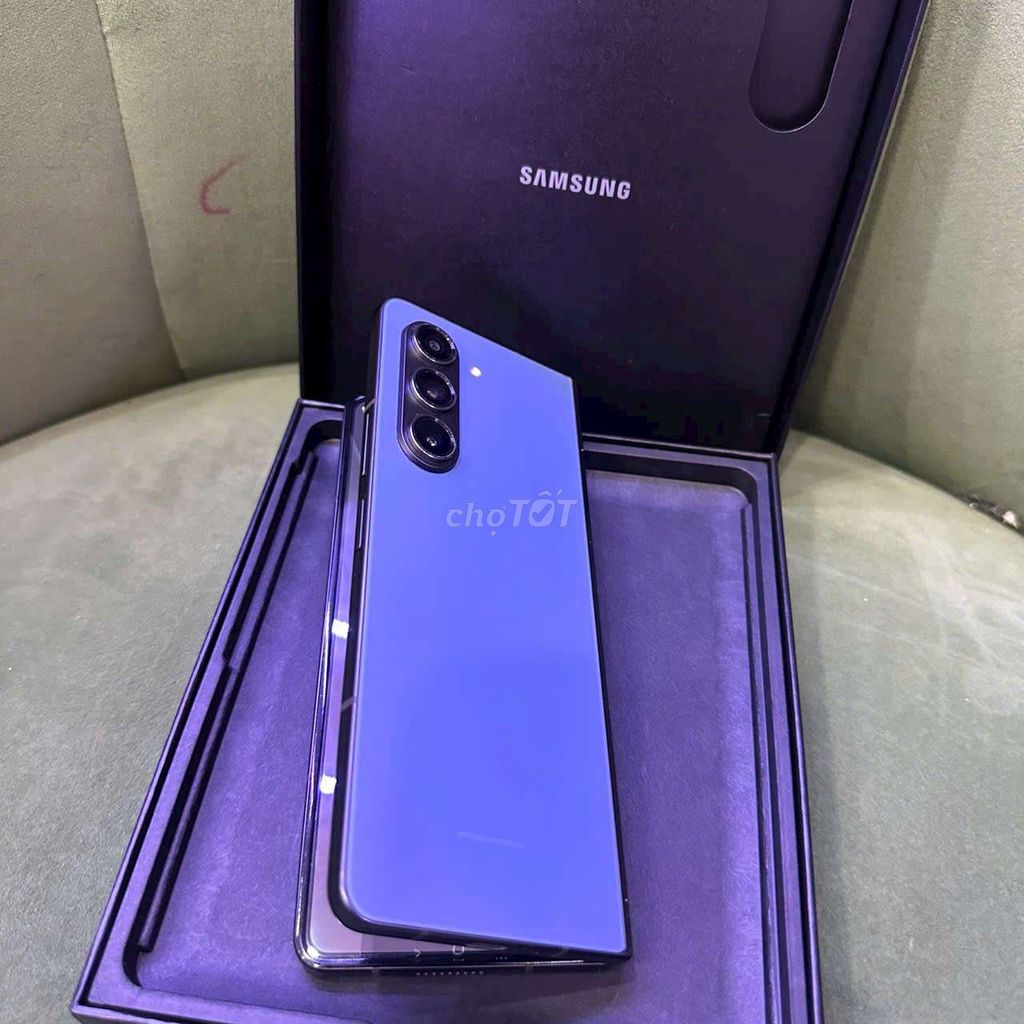 Samsung ZFold5 xanh ram12/512gb cty 2 sim vật lý. Mua bán Điện thoại tại Quận 3 Tp Hồ Chí Minh được đăng bởi Nam Á Mobile hình 2