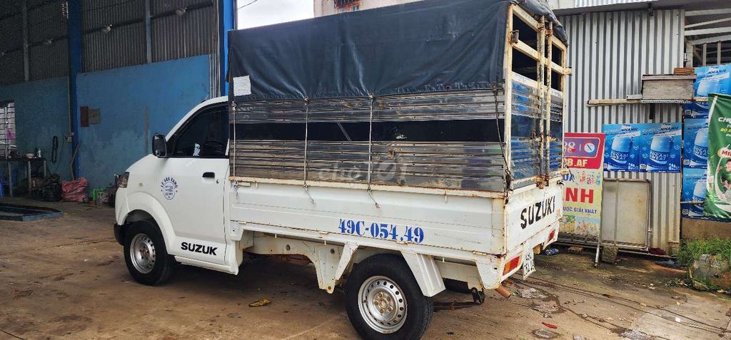 Suzuki Pro 2013 Trắng, thùng kèo mui bạt.. Mua bán Xe tải, xe ben tại Huyện Đức Trọng Lâm Đồng được đăng bởi THỂ TRẦN CAR hình 3