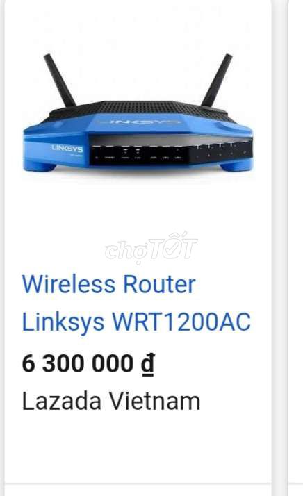 0379682769 - Wireless router Linksys WRT 1200 Ac