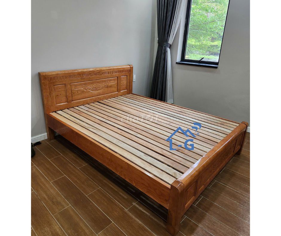 Giường Gỗ Giường Gỗ Giường Gỗ Giường Gỗ Giường Gỗ. Mua bán Giường, chăn ga gối nệm tại Thành phố Thủ Đức Tp Hồ Chí Minh được đăng bởi Lâm Gia Home hình 1