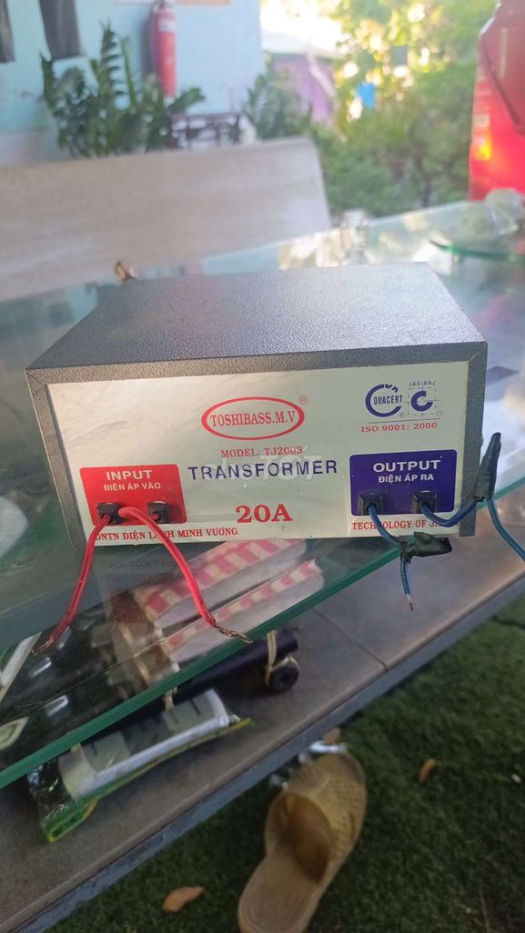 Biến áp TOSHIBA SS.M.V TJ2003 20A 220V-110V. Mua bán Phụ kiện (Màn hình, Chuột...) tại Quận Bình Tân Tp Hồ Chí Minh được đăng bởi lưu  phong hình 1