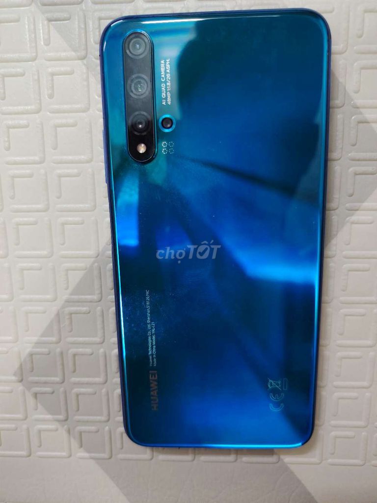 Huawei Nova 5T 128GB Xanh 8GB Like New. Mua bán Điện thoại tại Quận Cẩm Lệ Đà Nẵng được đăng bởi Bin Hoang hình 1