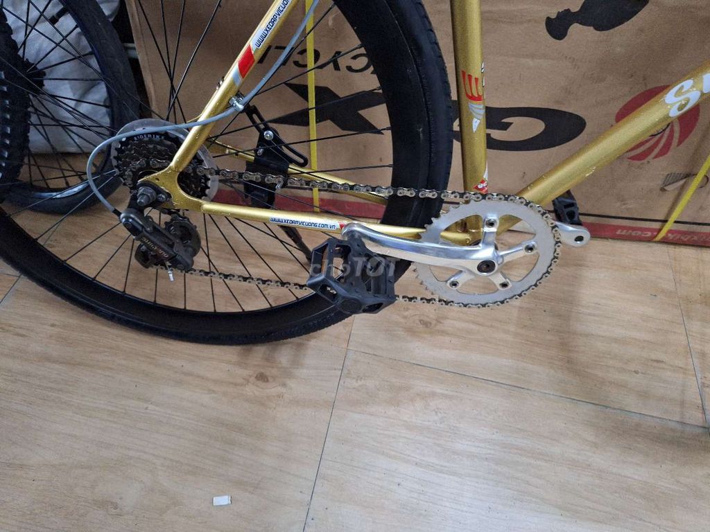 Xe 700c màu đồng. Mua bán Xe đạp tại Quận Ninh Kiều Cần Thơ được đăng bởi mi ca hình 5