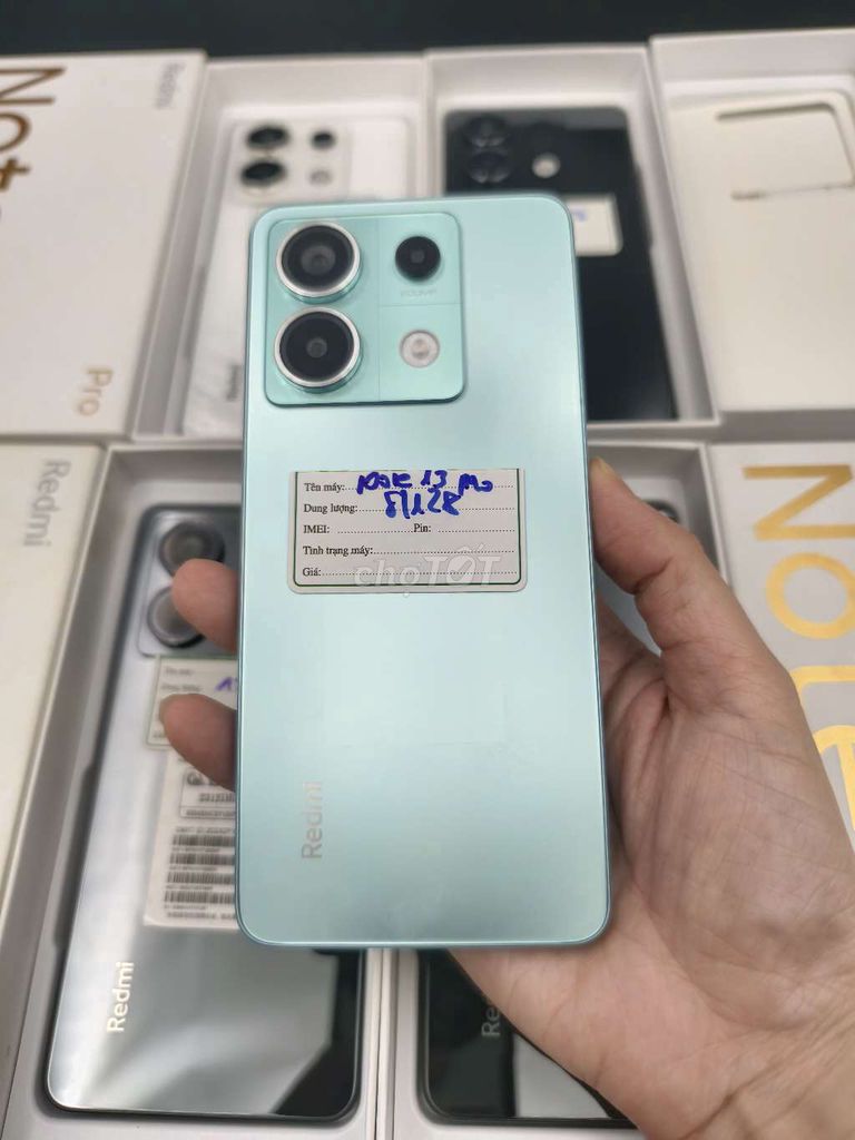 Xiaomi Redmi Note 13 Pro 5G 128g , 256g quốc tế. Mua bán Điện thoại tại Quận 6 Tp Hồ Chí Minh được đăng bởi Nhất Tín Mobile hình 1