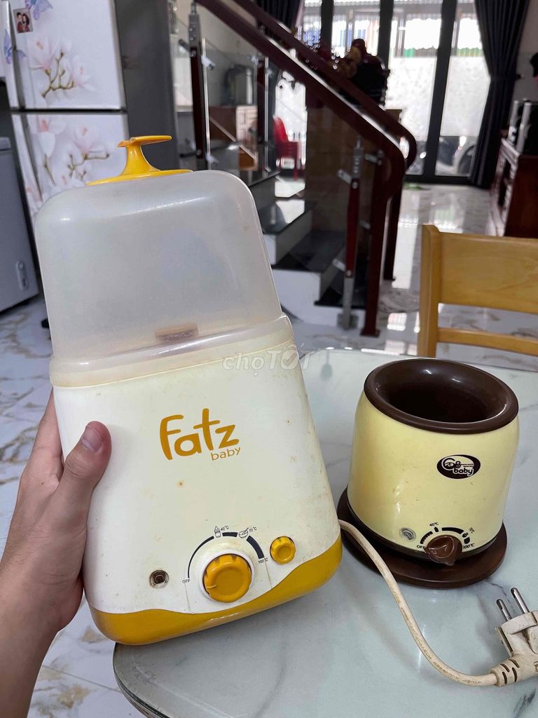 Máy hâm sữa Fatz Trắng vàng cũ. Mua bán Mẹ và bé tại Quận Sơn Trà Đà Nẵng được đăng bởi Anh Quân hình 1