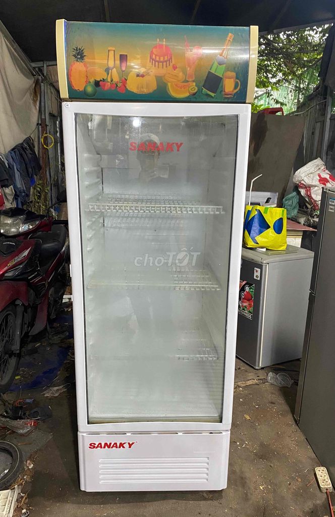 Tủ mát Sanaky 300L Trắng đã sử dụng zin. Mua bán Tủ lạnh tại Huyện Nhà Bè Tp Hồ Chí Minh được đăng bởi Thanh Xuân hình 1
