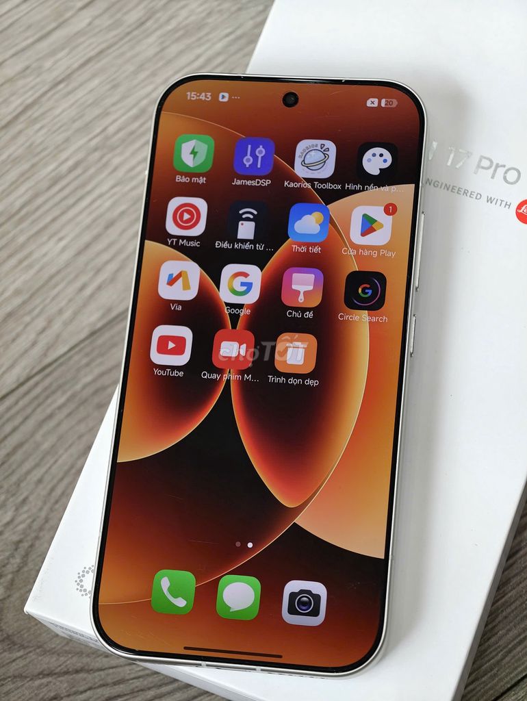 Xiaomi 17 Pro 256GB Trắng 99% sẵn tv full box. Mua bán Điện thoại tại Quận Đống Đa Hà Nội được đăng bởi Chung Trần Mobile hình 1