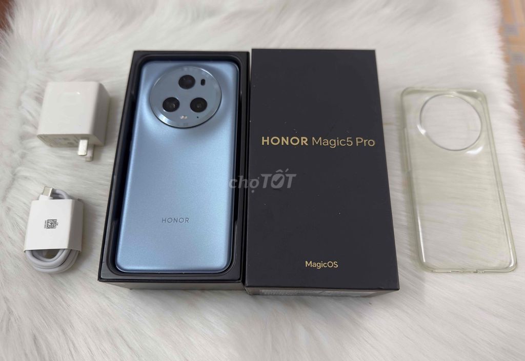 Honor Magic5 Pro 12GB/256GB Xanh ken 99. Mua bán Điện thoại tại Quận Ninh Kiều Cần Thơ được đăng bởi ĐIỆN THOẠI GIÁ TỐT UY TÍN  hình 1