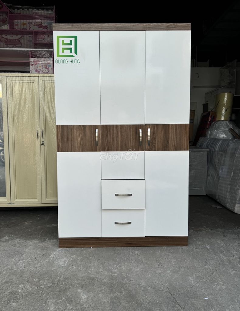 Tủ quần áo gỗ MDF hiện đại- TỦ MDF- TỦ GỖ- TỦ. Mua bán Tủ, kệ gia đình tại Thành phố Dĩ An Bình Dương được đăng bởi Nội Thất Quang Hùng TD hình 1