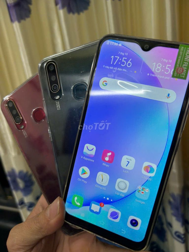 ĐIỆN THOẠI VIVO Y17 6G/128G + PIN TRÂU 5.000MAH. Mua bán Điện thoại tại Thành phố Buôn Ma Thuột Đắk Lắk được đăng bởi Bách hoá online hình 1