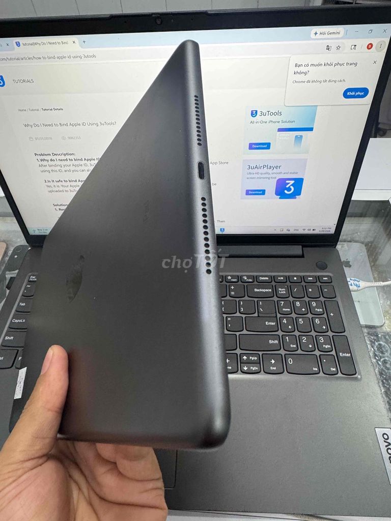 iPad Gen 9 64G Wifi ZiN đẹp 99. Mua bán Máy tính bảng tại Quận Ninh Kiều Cần Thơ được đăng bởi phan Nhân  hình 1