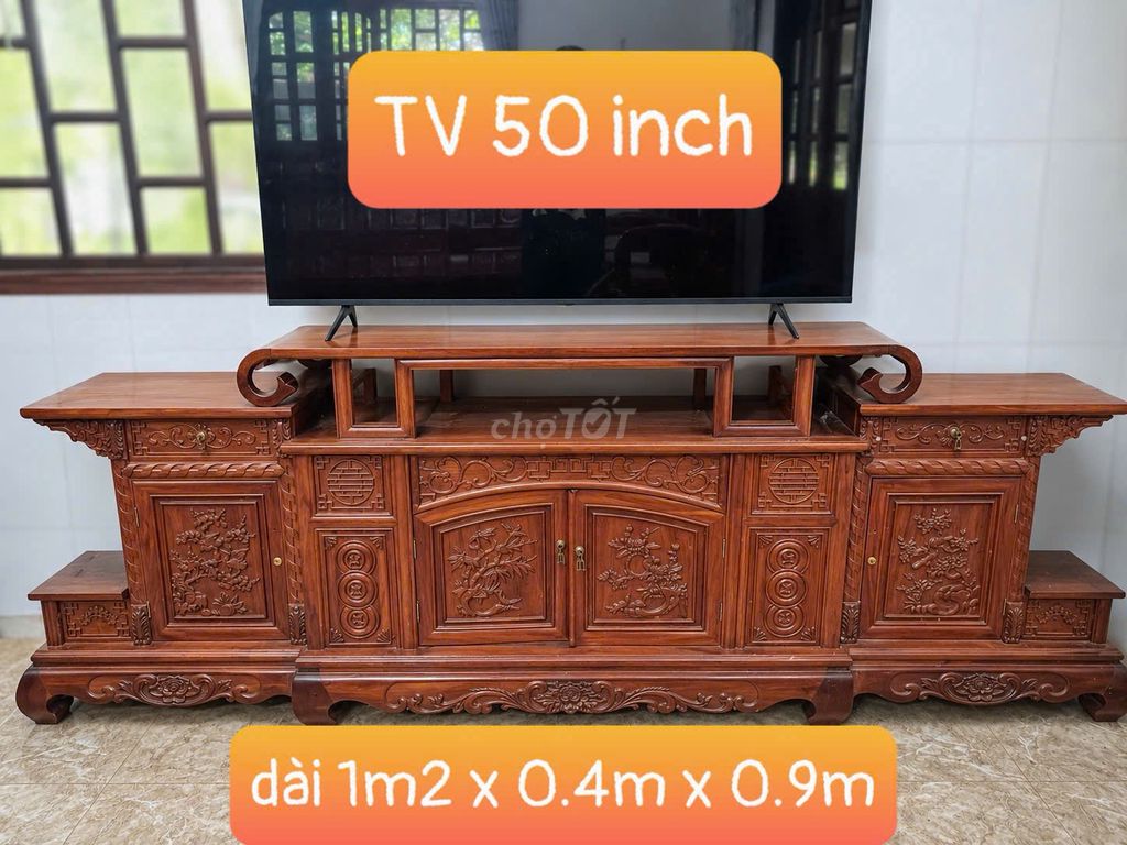 Tủ tivi gỗ Nâu 1.2m Đã sử dụng. Mua bán Tủ, kệ gia đình tại Thành phố Long Khánh Đồng Nai được đăng bởi Ms Uyễn Hoàng hình 1