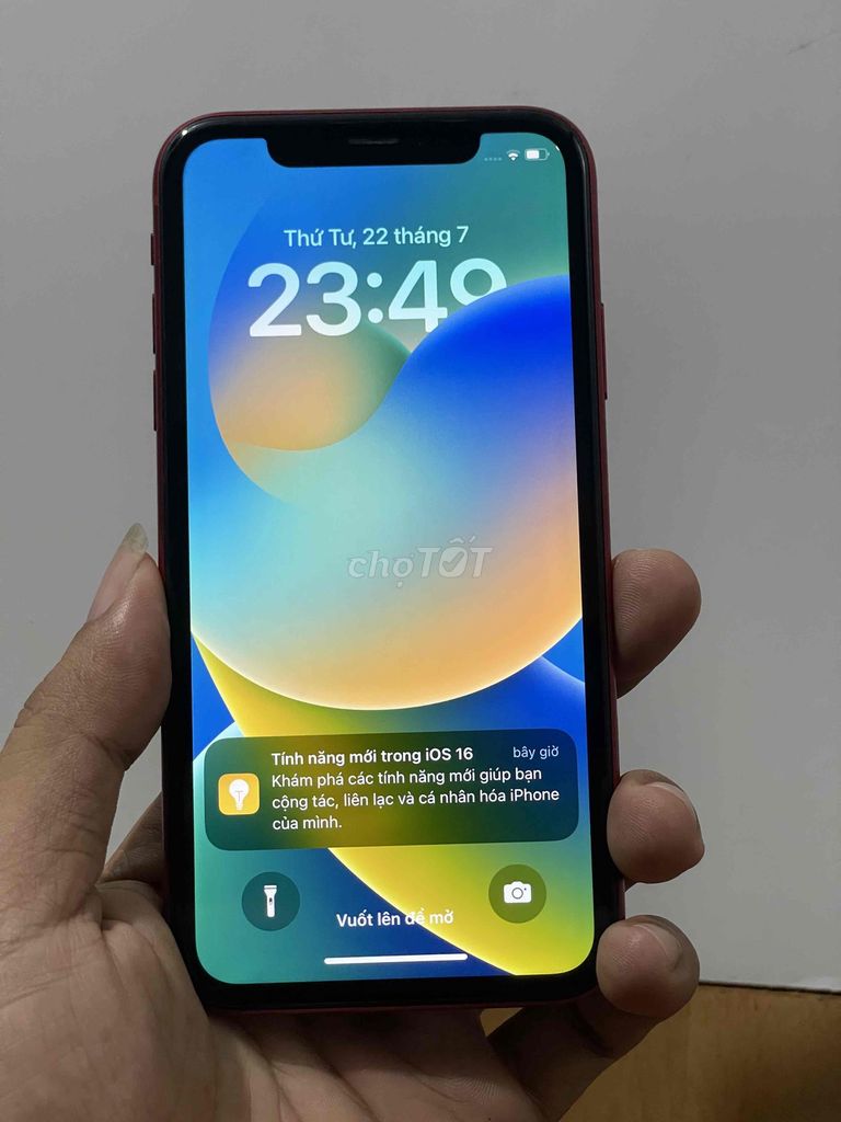 Apple iPhone XR Đỏ. Mua bán Điện thoại tại Huyện Châu Thành Bến Tre được đăng bởi Tuấn hình 1