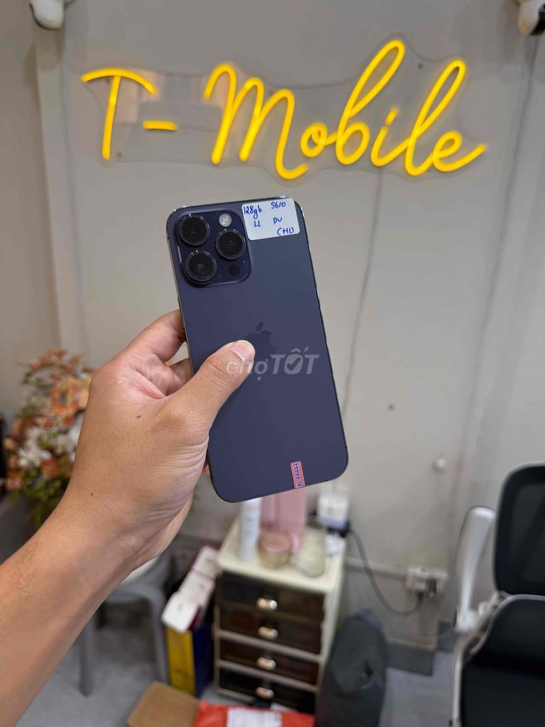 iPhone 14 Pro Max 128GB Tím mỹ zin all. Mua bán Điện thoại tại Quận Thanh Xuân Hà Nội được đăng bởi Ngô Tráng T Mobile hình 1