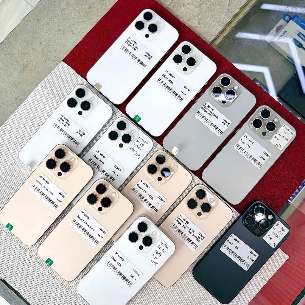 iPhone 16 Pro. Mua bán Điện thoại tại Huyện Mỏ Cày Nam Bến Tre được đăng bởi TAKI Mobile Điện Thoại Trả Góp Giá Tốt Bến Tre hình 1