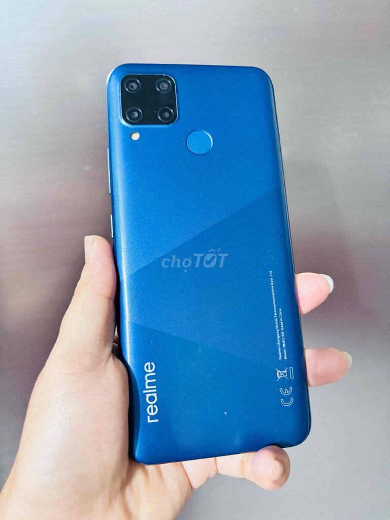 Realme C15Pin trâu 6000. ram 4GB/64GB cần bán. Mua bán Điện thoại tại Thành phố Biên Hòa Đồng Nai được đăng bởi Trần Thị Mai Lý hình 1