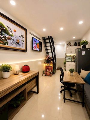 Nhà phố 24,5 m² · 2 PN · Đường Phú Thọ Hoà