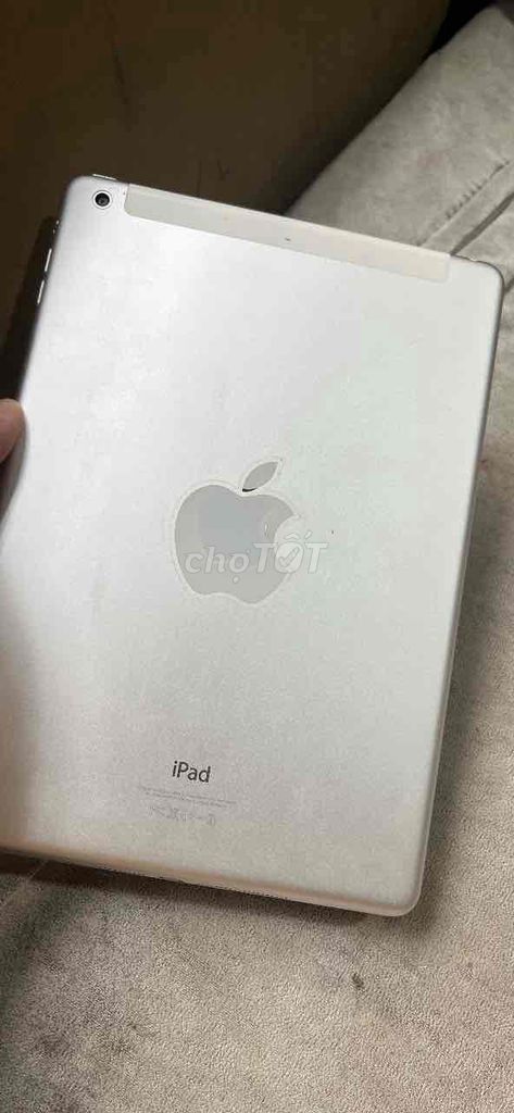 Apple iPad Air 32G 4G Trắng zin nghe nhạc xem phim. Mua bán Máy tính bảng tại Quận Tân Phú Tp Hồ Chí Minh được đăng bởi Cầm đồ Anh Quốc  hình 1