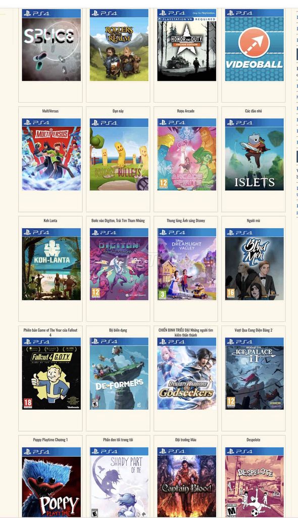 Dịch vụ chép game PS4. Dịch vụ tại Huyện Bình Chánh Tp Hồ Chí Minh được đăng bởi Nguyễn Trâm hình 1